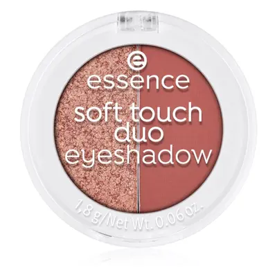 essence Soft Touch Duo szemhéjfesték árnyalat 01 Bronze Beauty 1 g