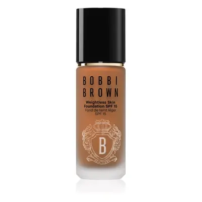 Bobbi Brown Weightless Skin Foundation SPF 15 tartós alapozó hidratáló hatással árnyalat Cool Al