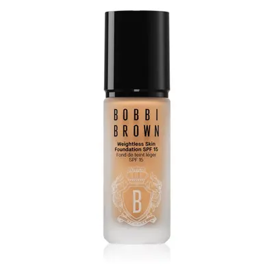 Bobbi Brown Weightless Skin Foundation SPF 15 Mini tartós matt alapozó hidratáló hatással árnyal