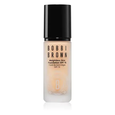 Bobbi Brown Weightless Skin Foundation SPF 15 Mini tartós matt alapozó hidratáló hatással árnyal