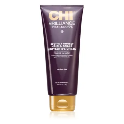 CHI Brilliance Hair & Scalp Protective Cream védőkrém a hajra és a fejbőrre 177 ml