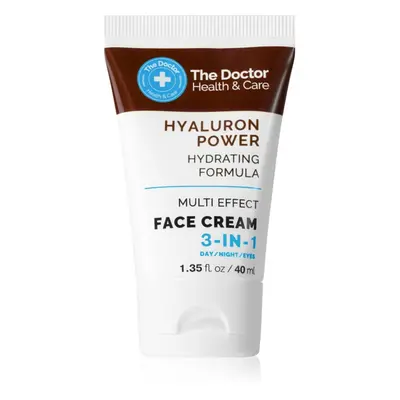 The Doctor Hyaluron Power Hydrating Formula arckrém hialuronsavval 3 az 1-ben 40 ml