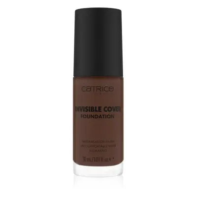 Catrice Invisible Cover Foundation hosszan tartó és erősen fedő alapozó matt hatással árnyalat 0