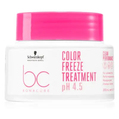 Schwarzkopf Professional BC Bonacure Color Freeze maszk festett hajra 200 ml