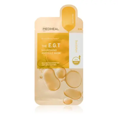 MEDIHEAL Ampoule Mask The E.G.T tápláló gézmaszk nyugtató hatással 25 ml