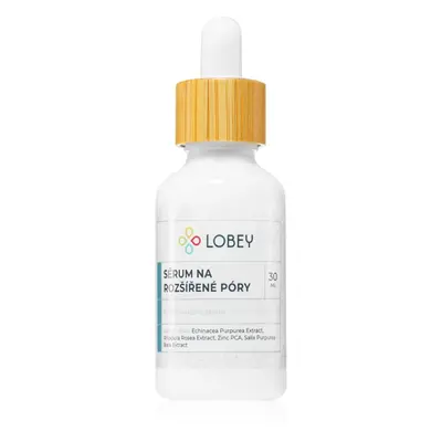 Lobey Skin Care Sérum na rozšířené póry bőr szérum a kitágult pórusokra 30 ml