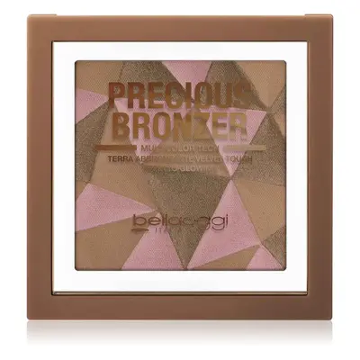 bellaoggi Precious Bronzer Multicolor Tech kompakt bronz púder árnyalat Warm Sun 9 g