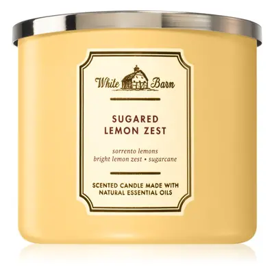 Bath & Body Works Sugared Lemon Zest illatgyertya III. 411 g