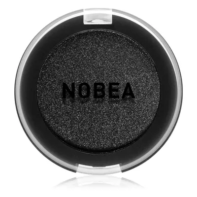 NOBEA Day-to-Day Mono Eyeshadow szemhéjfesték csillámporral árnyalat Black chant 3,5 g