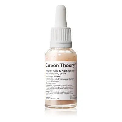 Carbon Theory Succinic Acid & Niacinamide megújító arcszérum a problémás bőrre 30 ml