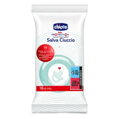 Chicco Wipes nedves szalvéta a cumihoz 16 db