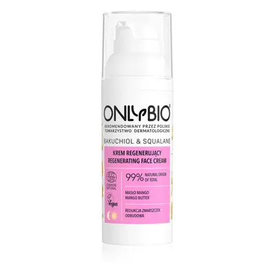 OnlyBio Bakuchiol & Squalane regeneráló krém érett bőrre 50 ml