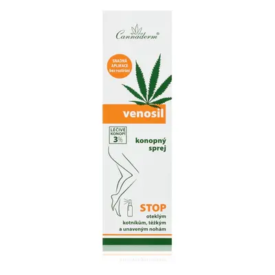 Cannaderm Venosil cannabis spray láb spray aktív kenderrel 150 ml