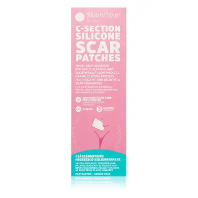 MomCare by Lina C-Section Silicone Scar Patches szilikontapasz császármetszés utáni hegekre mére