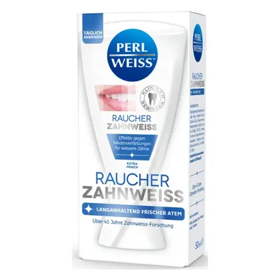 Perl Weiss Bleaching Toothpaste for Smokers fehérítő fogkrém dohányzóknak 50 ml