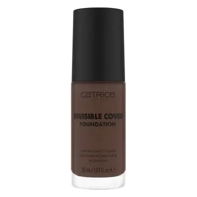 Catrice Invisible Cover Foundation hosszan tartó és erősen fedő alapozó matt hatással árnyalat 0