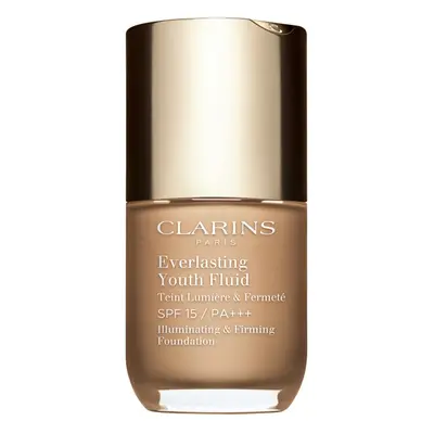 Clarins Everlasting Youth Fluid Foundation élénkítő make-up SPF 15 árnyalat 111 Toffe 30 ml