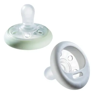 Tommee Tippee Closer To Nature Breast-like 6-18 m cumi Natural 2 db