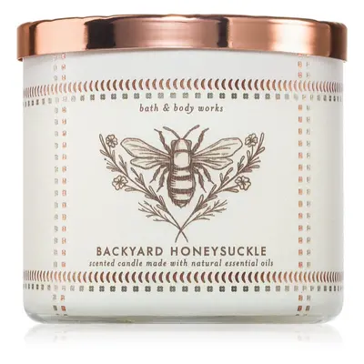 Bath & Body Works Backyard Honeysuckle illatgyertya 411 g