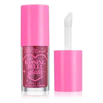 Too Faced Kissing Jelly Lip Oil Gloss olajos szájfény az intenzív hidratálásért árnyalat Grape S