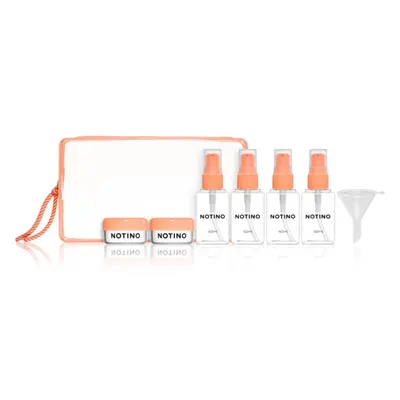 Notino Travel Collection Travel Bottle Set utazóflakonok Peach