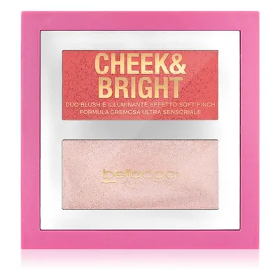 bellaoggi Cheek & Bright élénkítő arcpirosító árnyalat Posh Rose 5 g