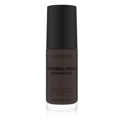 Catrice Invisible Cover Foundation hosszan tartó és erősen fedő alapozó matt hatással árnyalat 1