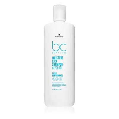 Schwarzkopf Professional BC Bonacure Moisture Kick sampon normál és száraz hajra 1000 ml