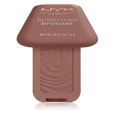 NYX Professional Makeup Buttermelt Bronzer krémes bronzosító árnyalat 04 Butta Biscuit 5 g