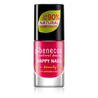 Benecos Happy Nails ápoló körömlakk árnyalat Hot Summer 5 ml