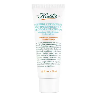 Kiehl's Superbly Efficient Antiperspirant & Deodorant Cream krémes izzadásgátló minden bőrtípusr