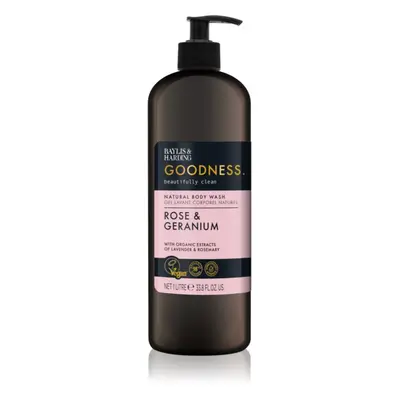 Baylis & Harding Goodness Rose & Geranium tusfürdő gél 1000 ml