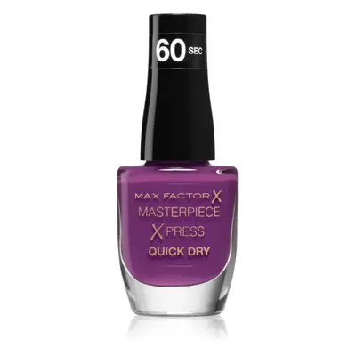 Max Factor Masterpiece Xpress gyorsan száradó körömlakk árnyalat 360 Pretty As Plum 8 ml