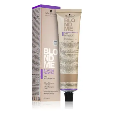 Schwarzkopf Professional Blondme Lifting élénkítő krém szőke hajra árnyalat Biscuit 60 ml