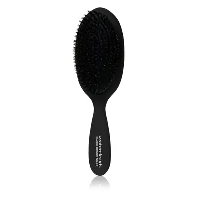 Waterclouds Black Brush Äkta Oval hajkefe hajra 1 db