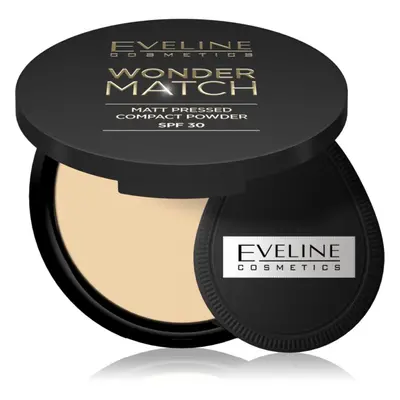 Eveline Cosmetics Wonder Match kompakt púder SPF 30 árnyalat 02 8 g