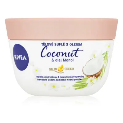 NIVEA Coconut & Monoi Oil testápoló szuflé 200 ml