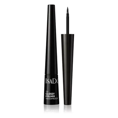 IsaDora Glossy Eyeliner szemhéjtus árnyalat 40 Chrome Black 2,5 ml