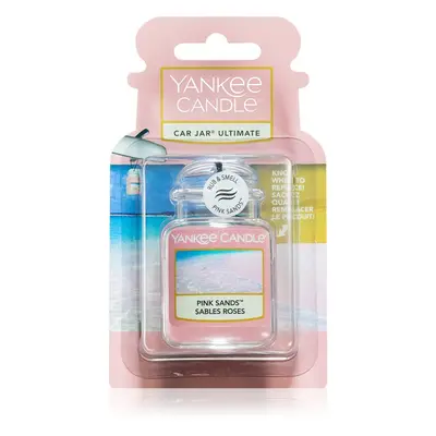 Yankee Candle Pink Sands illat autóba felakasztható autóillatosító 1 db