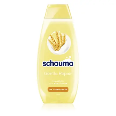 Schwarzkopf Schauma Gentle Repair gyengéden ápoló sampon száraz és sérült hajra 400 ml