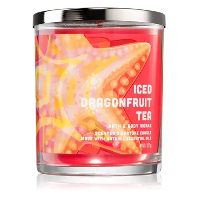 Bath & Body Works Iced Dragonfruit Tea illatgyertya 227 g