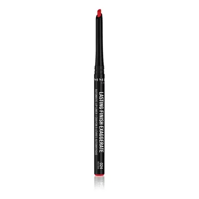 Rimmel Lasting Finish Exaggerate automatikus szájkontúrceruza árnyalat 024 Red Diva 0,25 g