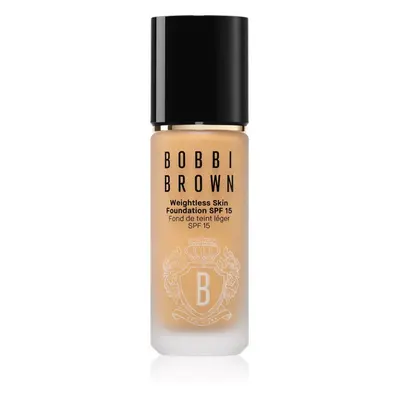 Bobbi Brown Weightless Skin Foundation SPF 15 tartós alapozó hidratáló hatással árnyalat Warm Ho