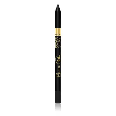 Avon Power Stay 24h géles szemhéjceruza árnyalat Black 1,2 g