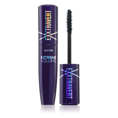 Avon Exxtravert Extreme Volume vízálló szempillaspirál a hosszú és dús pillákért árnyalat Blacke