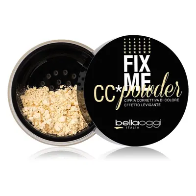 bellaoggi Fix Me CC Powder mattító lágy púder árnyalat Banana Shade 7.5 g