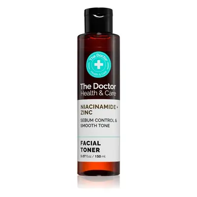 The Doctor Niacinamide + Zinc Sebum Control & Smooth Tone tisztító és mattító tonik 150 ml