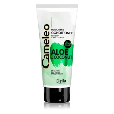 Delia Cosmetics Cameleo Aloe & Coconut hidratáló kondicionáló száraz és törékeny hajra 200 ml