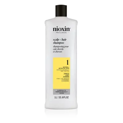 Nioxin System 1 sampon hajhullás ellen 1000 ml