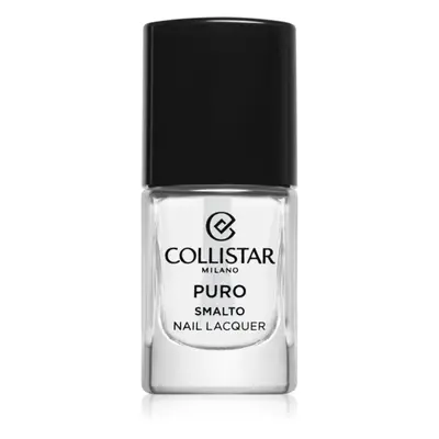 Collistar Puro Long-Lasting Nail Lacquer hosszantartó körömlakk árnyalat 301 Cristallo Puro 10 m